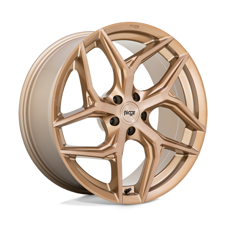 Niche 1pc M267 Torsion 20x9 5x112 38 66.56 Bronze Platine