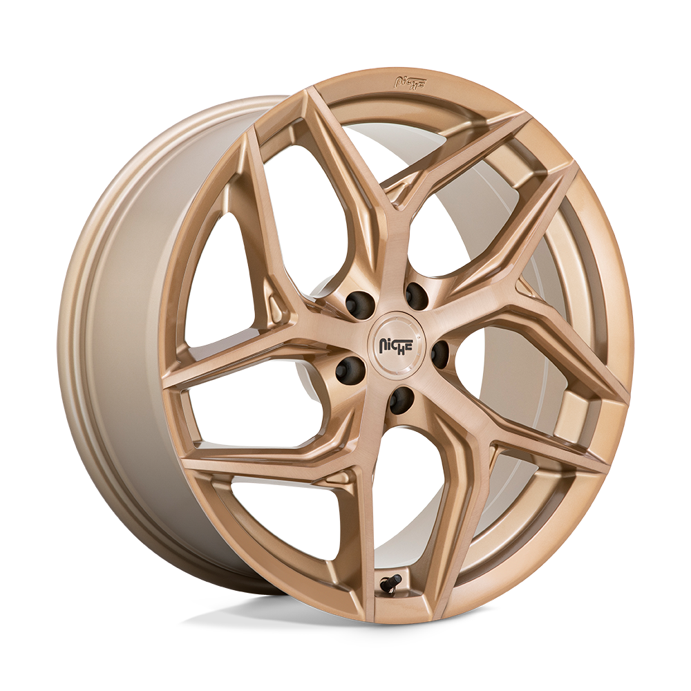 Niche 1pc M267 Torsion 20x10.5 5x120 35 72.56 Platinum Bronze