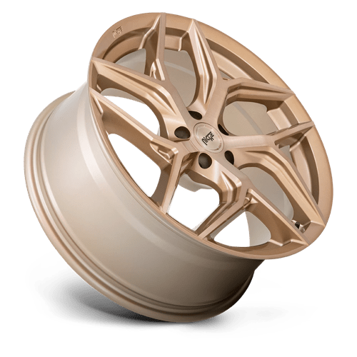 Niche 1pc M267 Torsion 20x9 5x112 27 66.56 Platinum Bronze