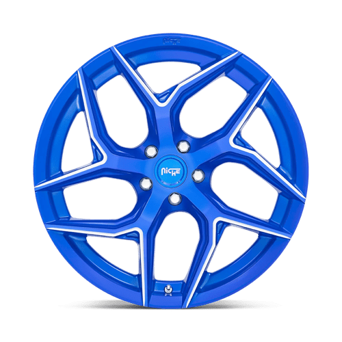 Niche 1pc M268 Torsioni 20x10.5 5x120 35 72.56 Anodized Blue Milled