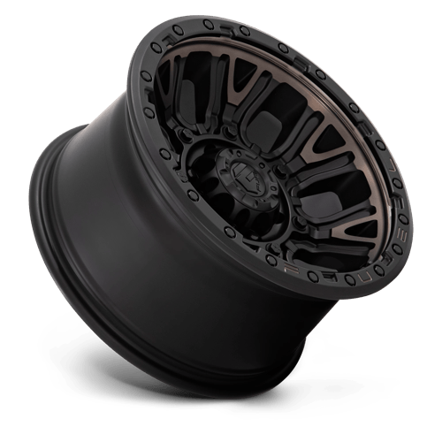 Carburant Off-Road D824 Traction 20x9 5x127 1 71,5 Noir Mat Avec Double Teinte Foncé