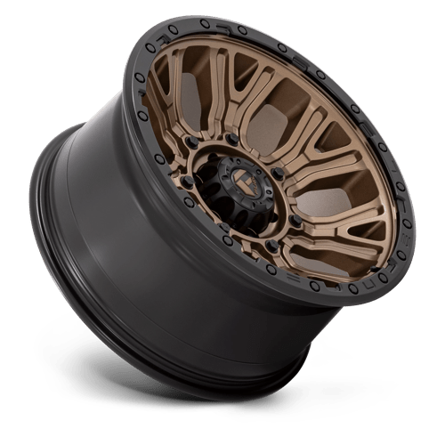 FUEL OFF-ROAD D826 TRACTION 20X10 6X135 -18 87.1 BRONZE MAT AVEC ANNEAU NOIR