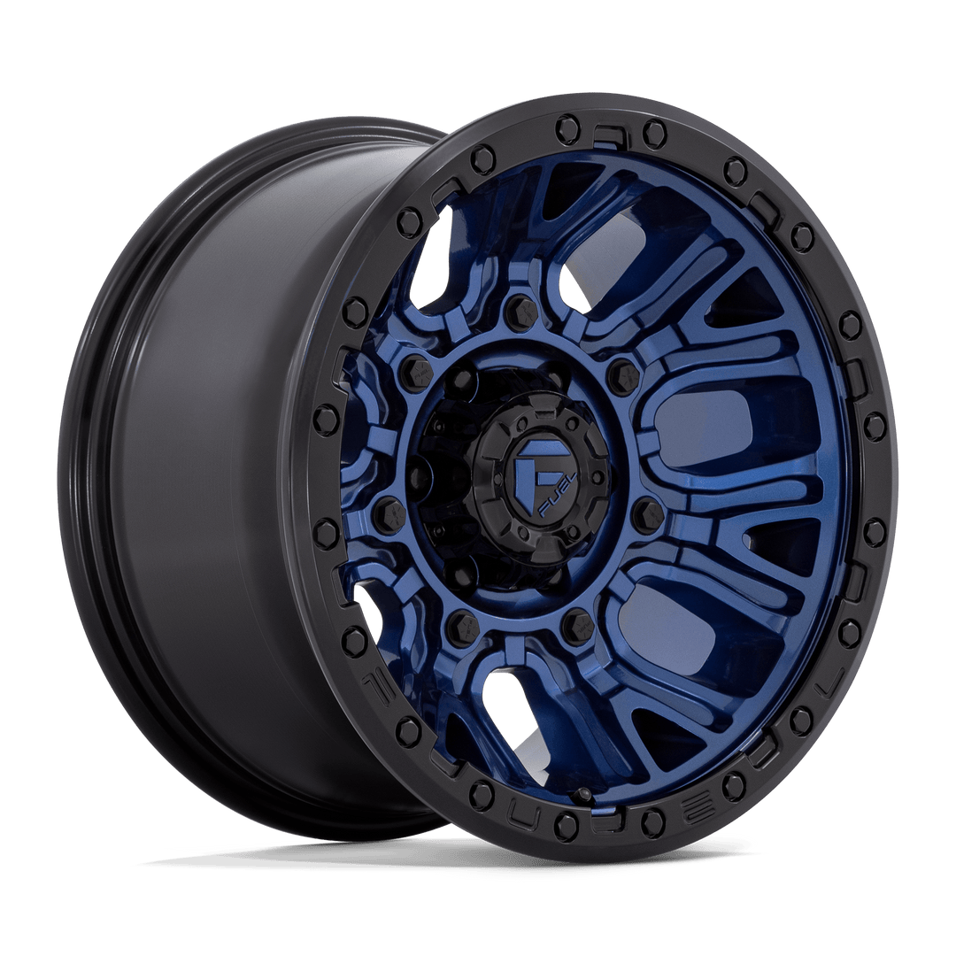 FUEL OFF-ROAD D827 TRACTION 17X9 5X127 1 71.5 DARK BLUE WITH BLACK RING