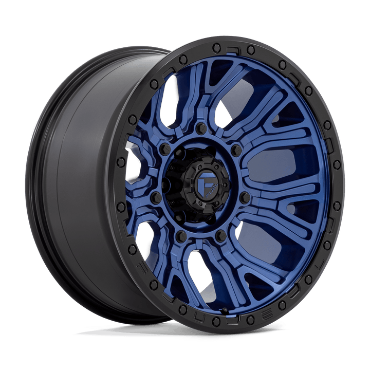 FUEL OFF-ROAD D827 TRACTION 20X10 6X135 -18 87.1 DARK BLUE WITH BLACK RING