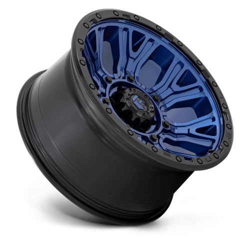 FUEL OFF-ROAD D827 TRACTION 20X10 6X135 -18 87.1 DARK BLUE WITH BLACK RING