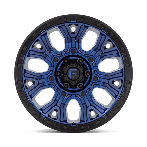 FUEL OFF-ROAD D827 TRACTION 20X10 6X135 -18 87.1 DARK BLUE WITH BLACK RING