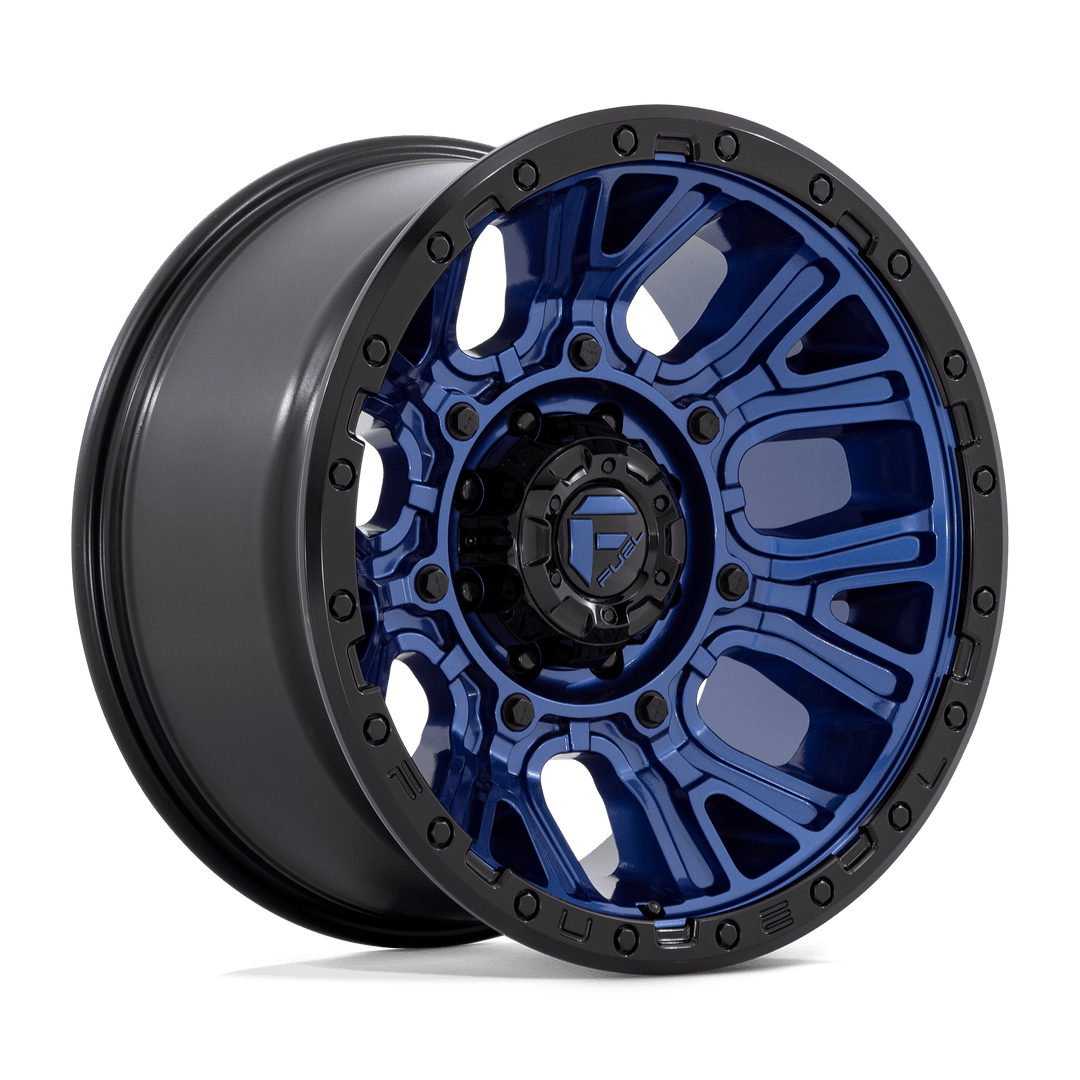Fuel Off-Road D827 Traction 20x10 8x170 -18 125.1 Dark Blue Black Ring