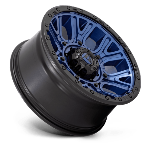 CARBURANT TOUT-TERRAIN D827 TRACTION 20X9 8X170 1 125.1 BLEU FONCÉ AVEC ANNEAU NOIR