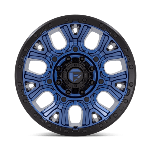 CARBURANT TOUT-TERRAIN D827 TRACTION 20X9 8X170 1 125.1 BLEU FONCÉ AVEC ANNEAU NOIR
