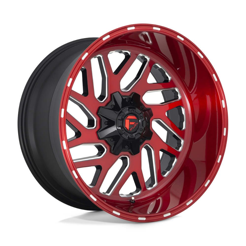 CARBURANT TOUT-TERRAIN D691 TRITON 20X10 5X114.3 / 5X127 -18 78.1 ROUGE CANDY FRAISÉ