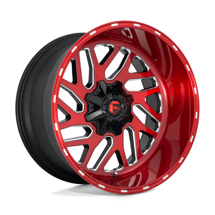 CARBURANT TOUT-TERRAIN D691 TRITON 20X10 5X114.3 / 5X127 -18 78.1 ROUGE CANDY FRAISÉ