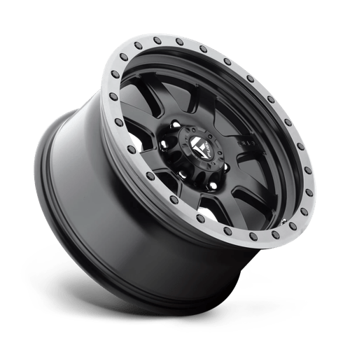 FUEL OFF-ROAD D551 TROPHY 18X9 5X127 1 78.1 ANNEAU MÉTAL GUN NOIR MAT
