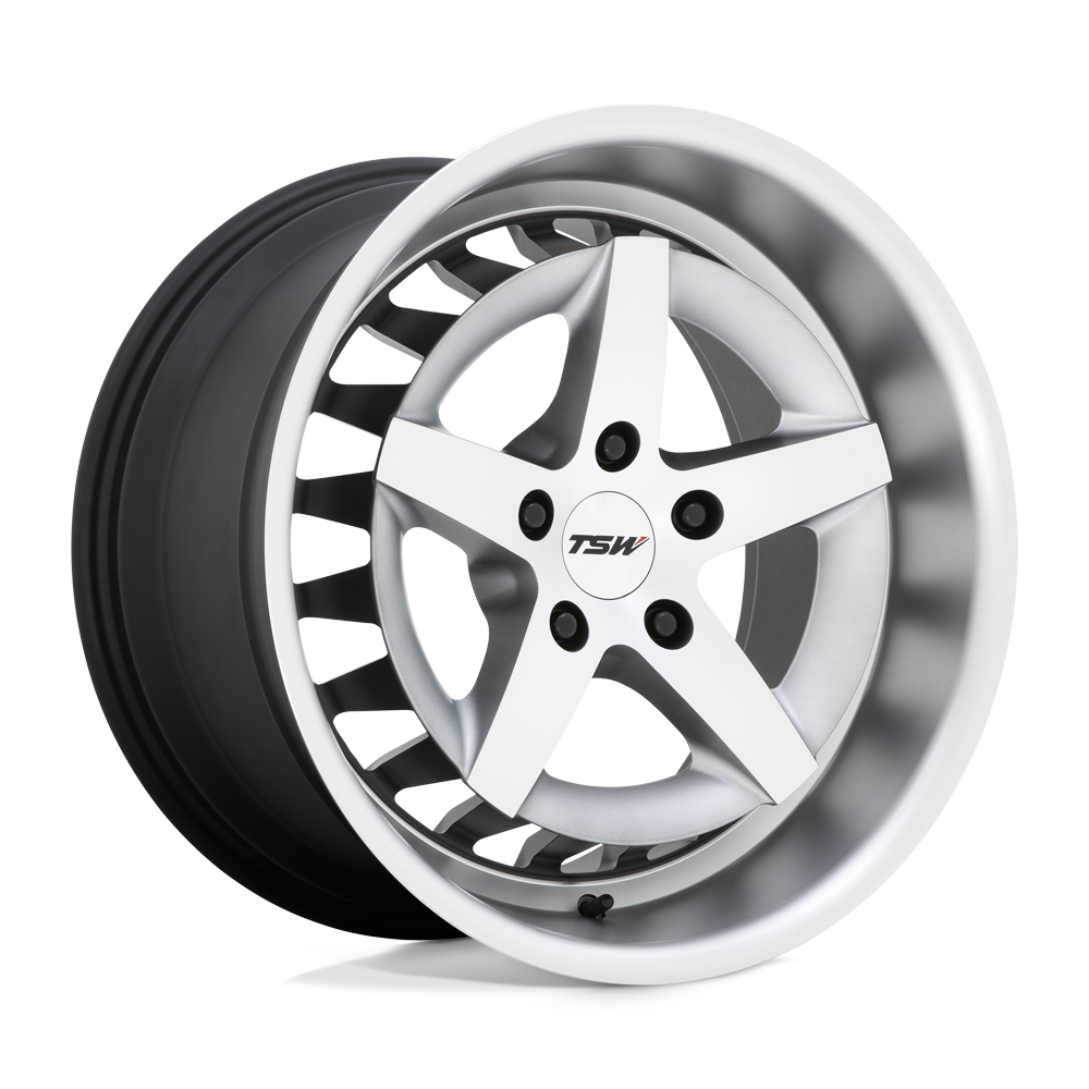 TSW Degner 20x10.5 5x112 25 66.56 Matte Titanium Machined Face