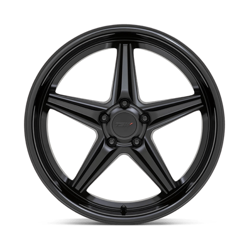 TSW LAUNCH 19X8.5 5X112 32 66.56 NOIR MAT AVEC LÈVRE NOIR BRILLANT