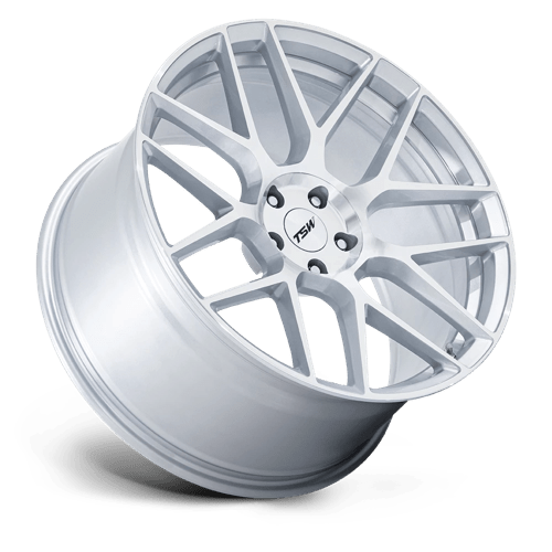 TSW Tw002 Lasarthe 18x9.5 5x120 40 74.1 Argent brillant usiné