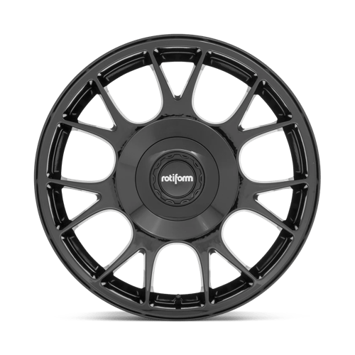 Rotiform 1pc R187 Tuf-r 20x10.5 5x112 / 5x114.3 35 72.56 Gloss Black