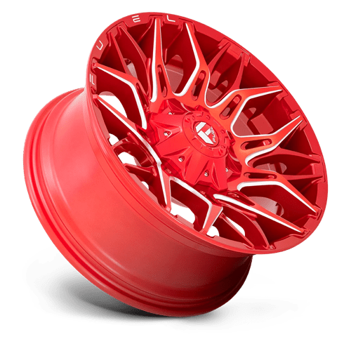 CARBURANT TOUT-TERRAIN D771 TWITCH 20X10 6X135 / 6X139.7 -18 106.1 ROUGE CANDY FRAISÉ