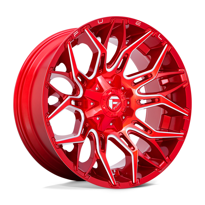 CARBURANT TOUT-TERRAIN D771 TWITCH 22X10 8X165.1 -18 125.1 ROUGE CANDY FRAISÉ