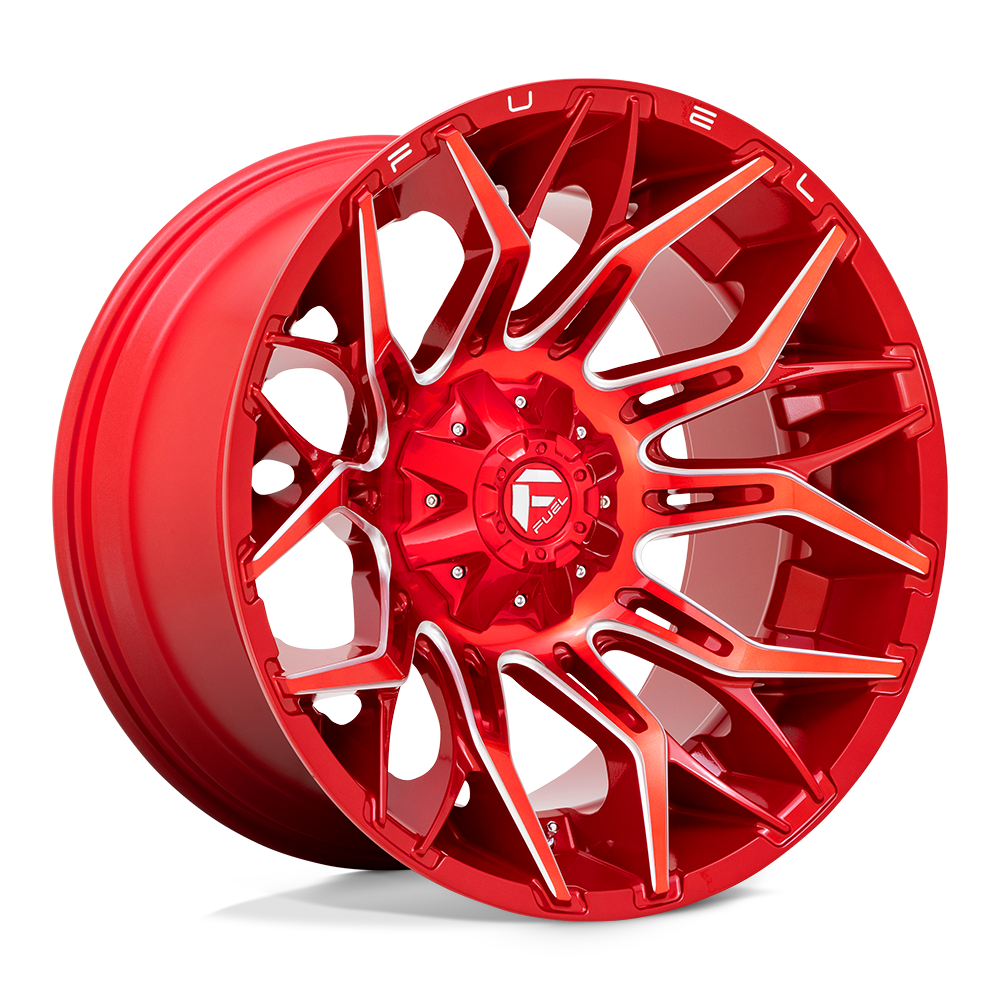 CARBURANT TOUT-TERRAIN D771 TWITCH 22X12 5X114.3 / 5X127 -44 78.1 ROUGE CANDY FRAISÉ