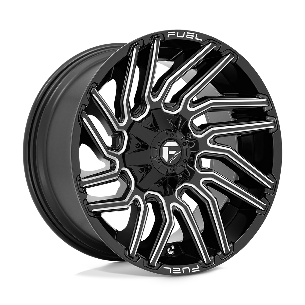 FUEL OFF-ROAD D773 TYPHOON 20X10 6X135 / 6X139.7 -18 106.1 GLOSS BLACK MILLED