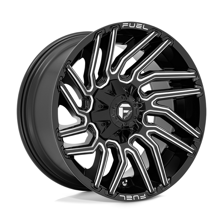 FUEL OFF-ROAD D773 TYPHOON 20X10 6X135 / 6X139.7 -18 106.1 GLOSS BLACK MILLED