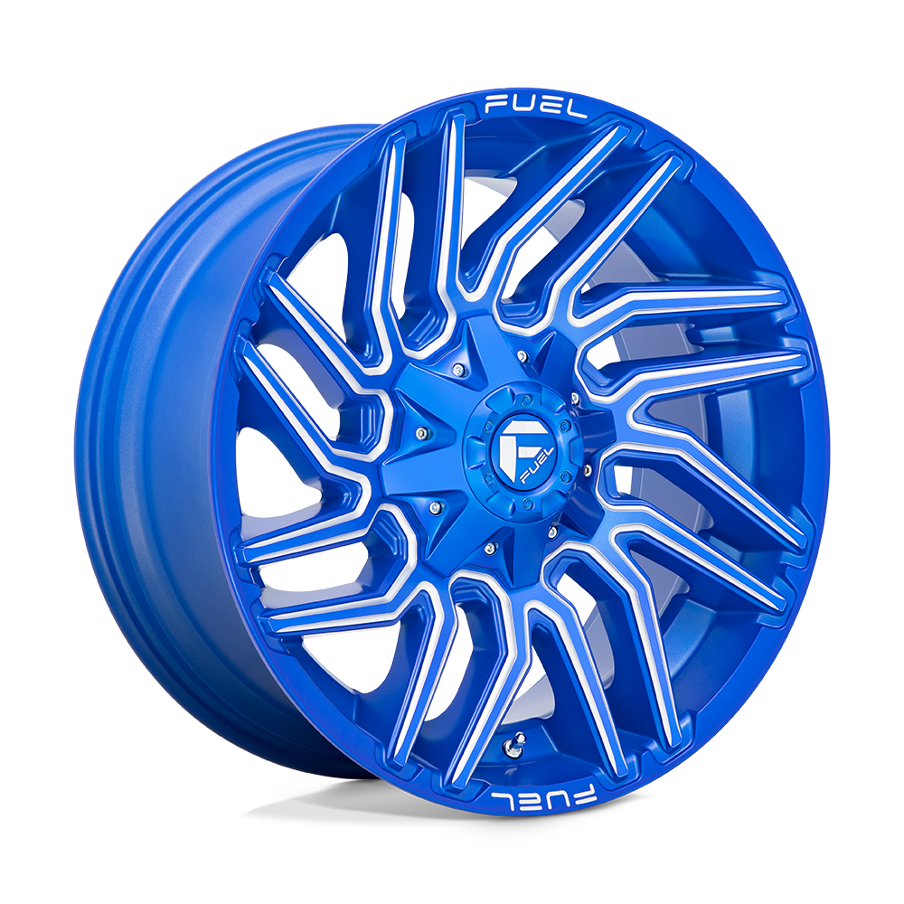 Fuel Off-Road D774 Typhoon 20x10 8x170 -18 125.1 Anodized Blue Milled