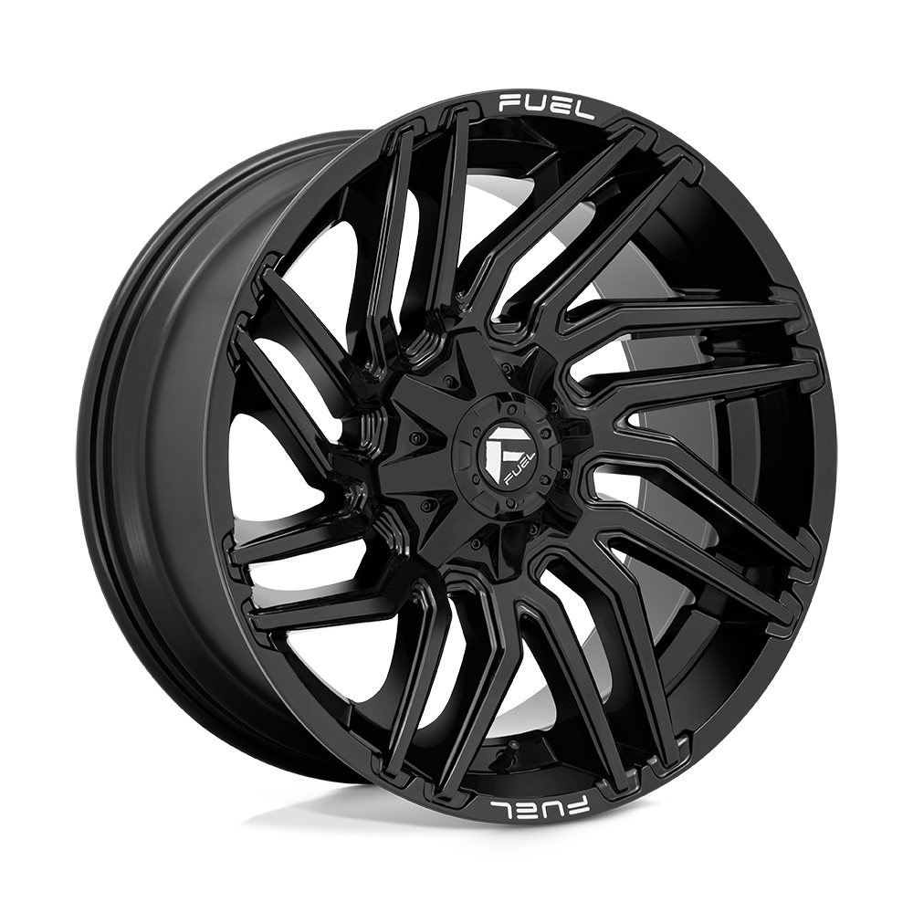CARBURANT TOUT-TERRAIN D776 TYPHOON 22X10 8X165.1 -18 125.1 NOIR BRILLANT