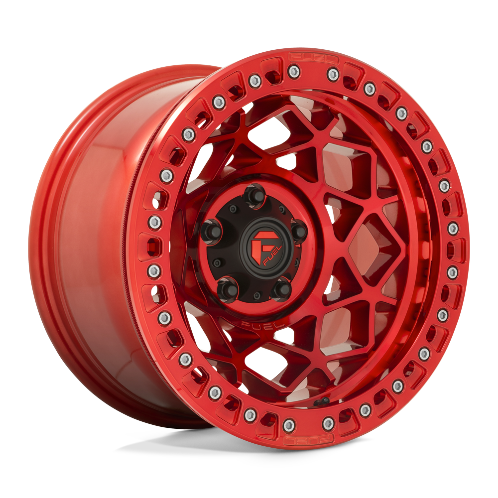 CARBURANT TOUT-TERRAIN D121 UNITÉ BEADLOCK 17X9 6X135 -15 87.1 ROUGE CANDY