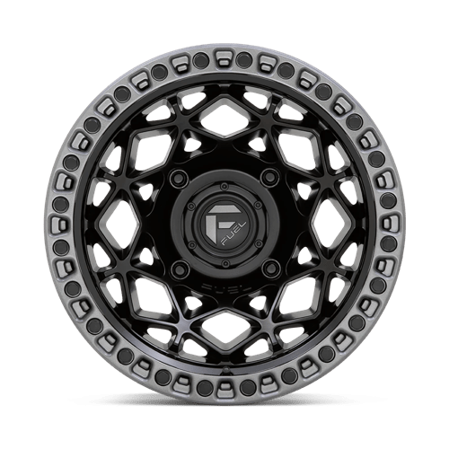 FUEL UTV OFF-ROAD D783 UNIT UTV 15X10 4X156 0 132 MATTE BLACK WITH GUNMETAL RING