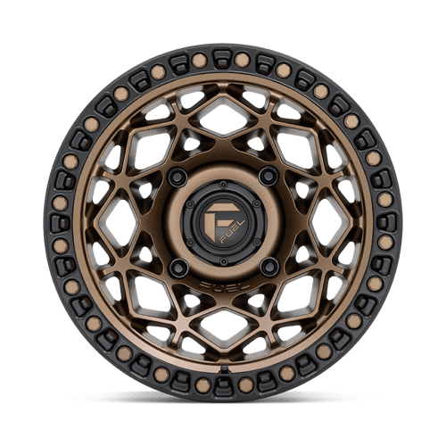 FUEL UTV OFF-ROAD D785 UNIT UTV 15X10 4X156 0 132 BRONZE WITH MATTE BLACK RING