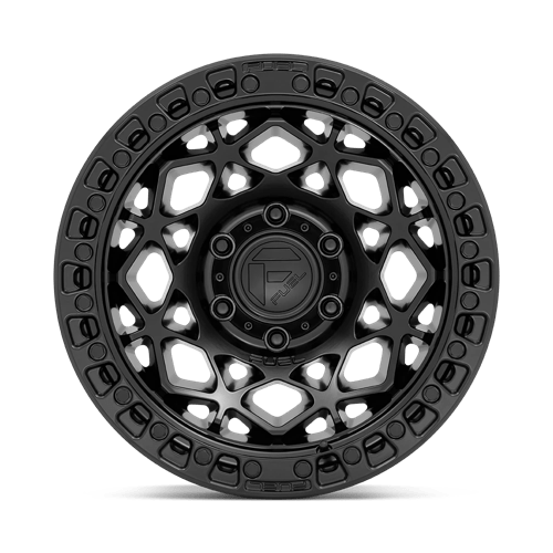 CARBURANT OFF-ROAD D786 UNITÉ 17X9 6X135 -12 87.1 NOIR MAT AVEC ANNEAU NOIR MAT