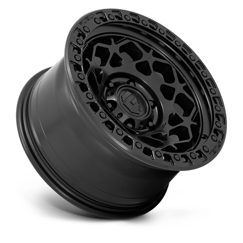 CARBURANT TOUT-TERRAIN D786 UNITÉ 17X9 6X120 1 66.9 NOIR MAT AVEC ANNEAU NOIR MAT