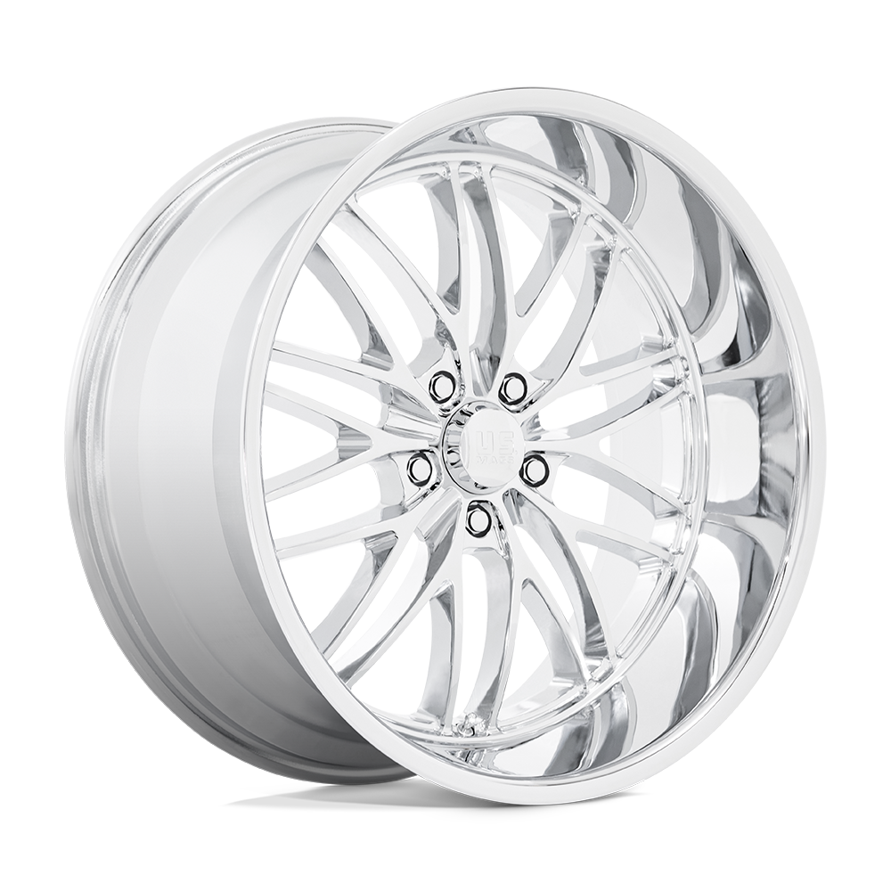 Us Mag 1pc U140 Santa Cruz 22x10.5 5x127 0 78.1 Chrome