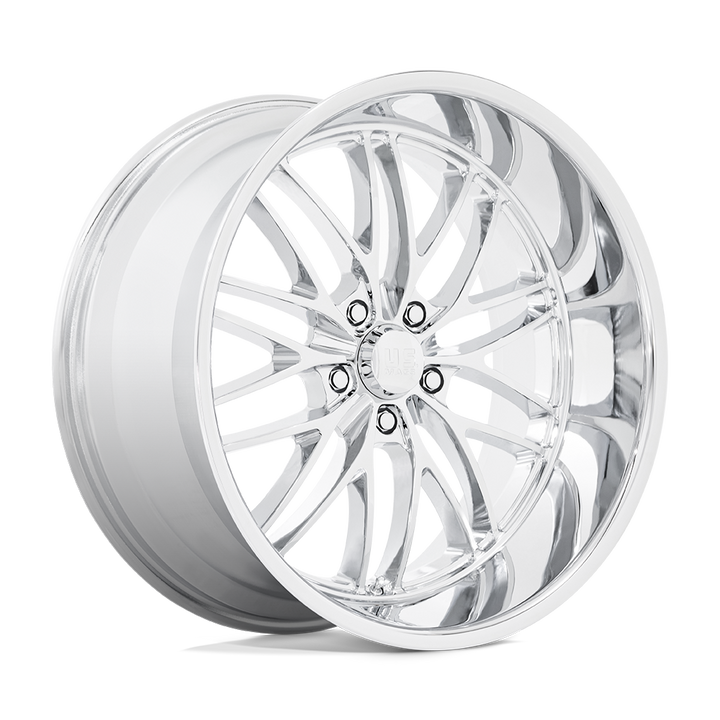 Us Mag 1pc U140 Santa Cruz 22x10.5 5x127 0 78.1 Chrome