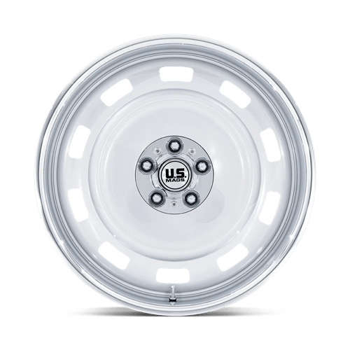 US Mag 1PC Uc143 Scottsdale 20x8.5 5x127 1 78.1 Silver With Diamond Cut Lip