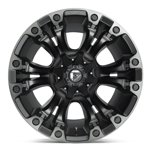 Fuel Off-Road D851 Vapor 20x9 6x135 / 6x139.7 19 106.1 Matte Black Gray Tint