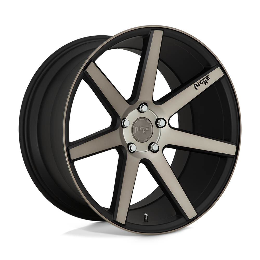 Niche 1pc M150 Verona 20x9 5x120 35 72.56 Noir Mat Usiné