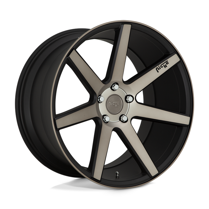 Niche 1pc M150 Verona 19x8.5 5x120 35 72.56 Noir Mat Usiné