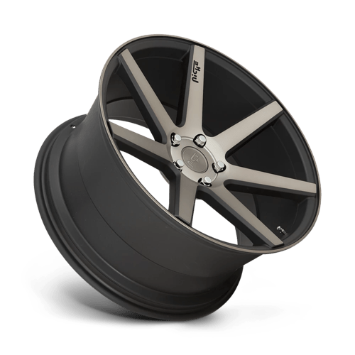 Niche 1pc M150 Verona 19x8.5 5x114.3 35 72.56 Noir Mat Usiné