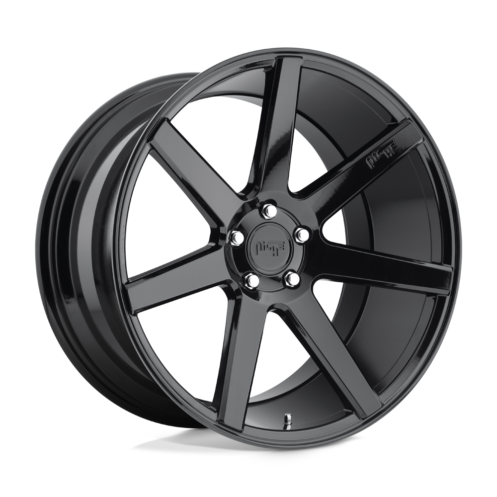Niche 1pc M168 Verona 18x8 5x115 40 70.5 Gloss Black