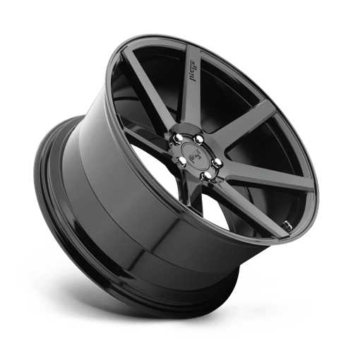Niche 1pc M168 Verona 18x8 5x115 40 70.5 Gloss Black