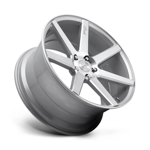 Niche 1pc M179 Verona 19x8.5 5x114.3 35 72.56 Gloss Silver Machined