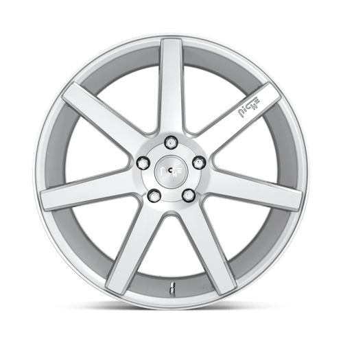 Niche 1pc M179 Verona 20x9 5x120 35 72.56 Argent Brillant Usiné