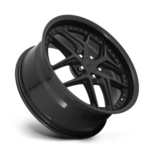 Niche 1pc M226 Vice 20x9 5x120 35 72.56 Noir Brillant Noir Mat