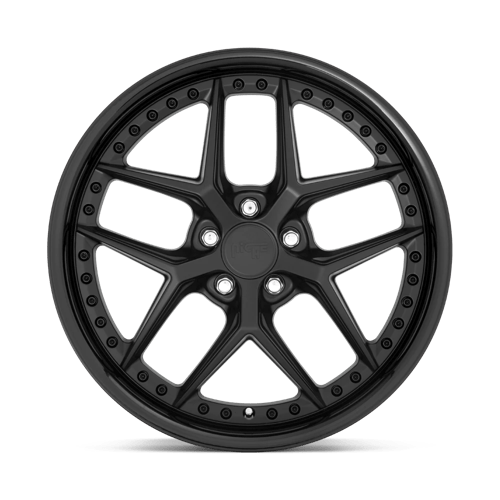 Niche 1pc M226 Vice 20x10.5 5x114.3 40 72.56 Noir Brillant Noir Mat