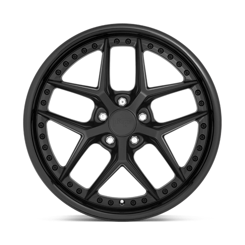 Niche 1pc M226 Vice 20x9 5x115 18 71.5 Gloss Black Matte Black
