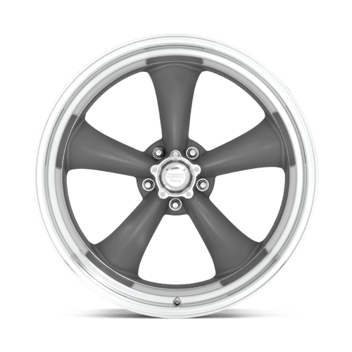 American Racing Vintage Vn215 Classic Torq Thrust Ii 18x7 5x127 6 83.06 Mag Gris Lèvre Usinée
