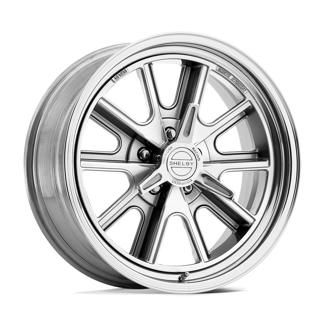 American Racing Vintage Vn427 Shelby Cobra 18x11 5x114.3 -13 76.5 Polished