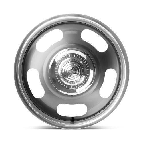 American Racing Vintage Vn506 17x9 5x120.65 / 5x127 12 78.1 Mag Grey Centre Lèvre Polie