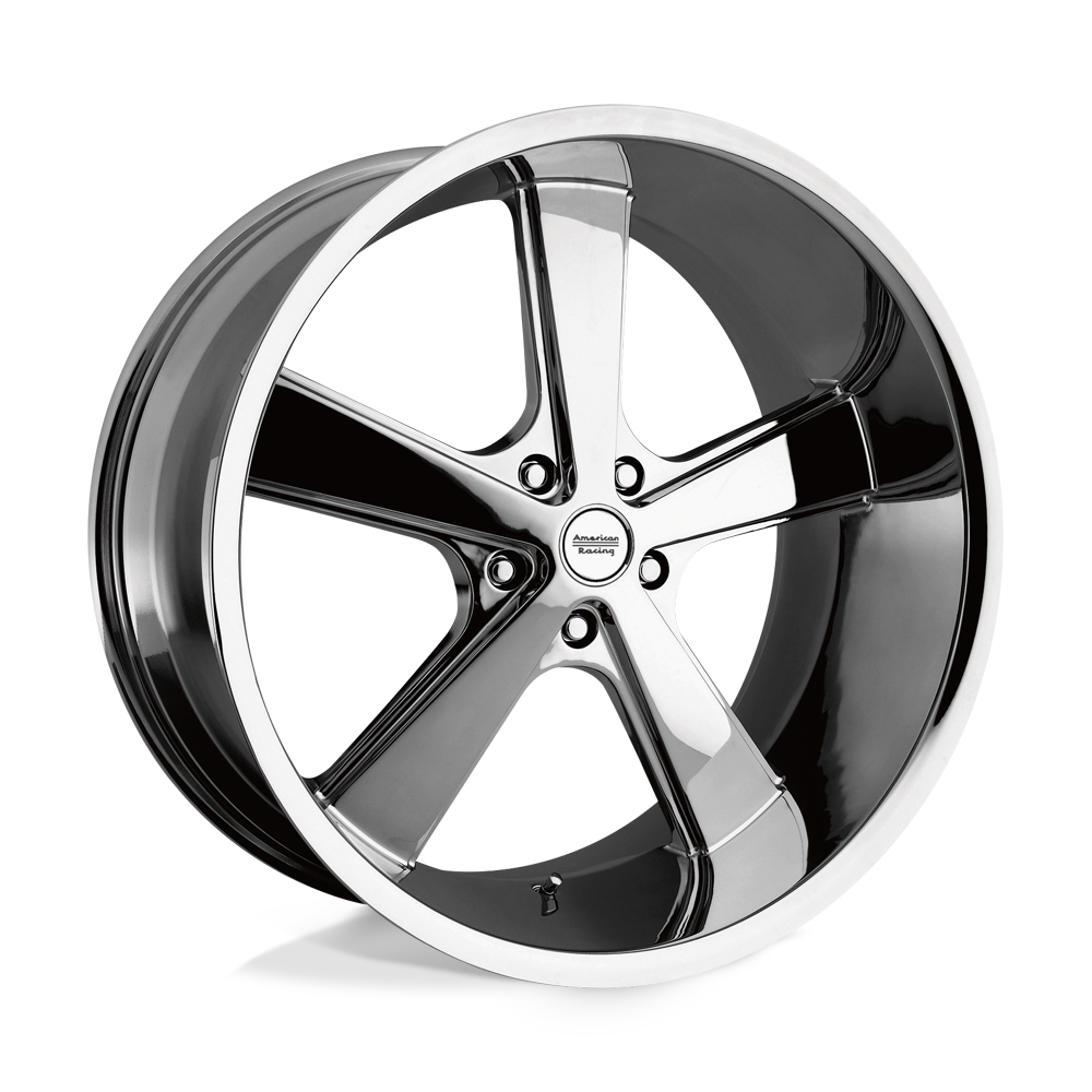American Racing Vintage Vn701 Nova 22x9 5x127 15 78.1 Chromé